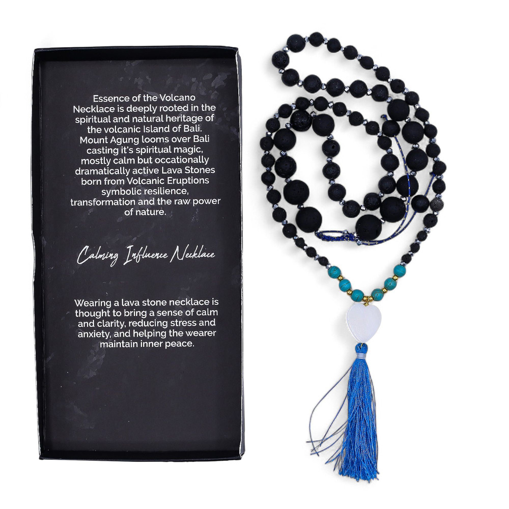 Collier Essence du Volcan - Influence Apaisante