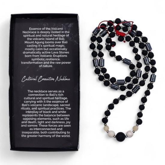 Collier Essence du Volcan - Lien Culturel