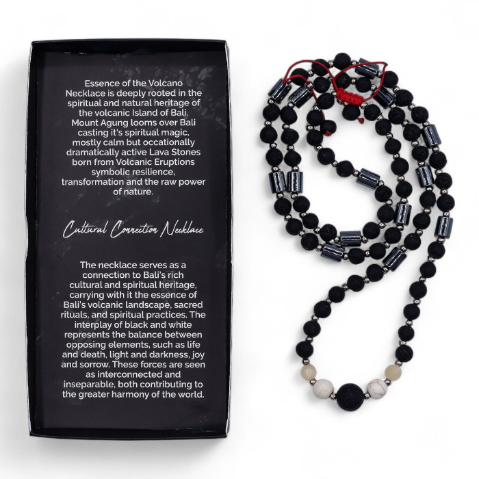 Collier Essence du Volcan - Lien Culturel
