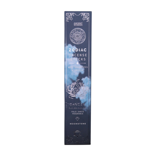 Encens en cristal de Palo Santo, pierre précieuse du zodiaque - Cancer