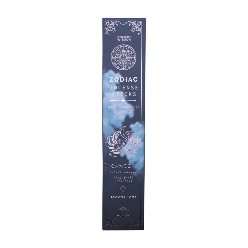 Encens en cristal de Palo Santo, pierre précieuse du zodiaque - Cancer