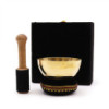 Coffret cadeau bol chantant en laiton - 9 cm