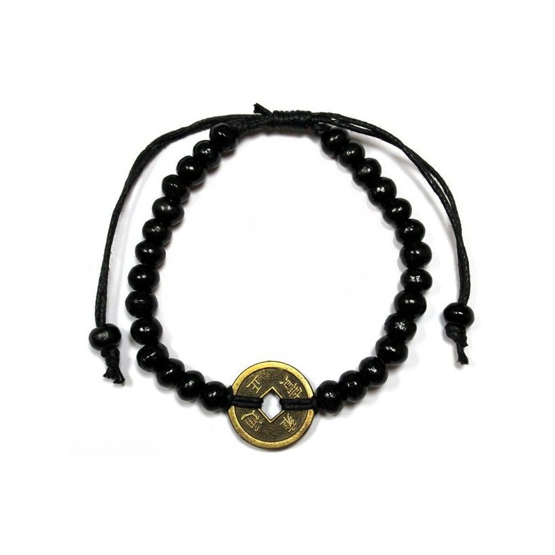 Bracelets Feng-Shui porte-bonheur - Noir