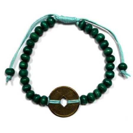 Bracelets Feng-Shui porte-bonheur - Vert