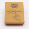 Ensemble collier et boucles d'oreilles - Bravery Leaf - Or rose