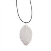Collier - Feuille de bravoure - Argent