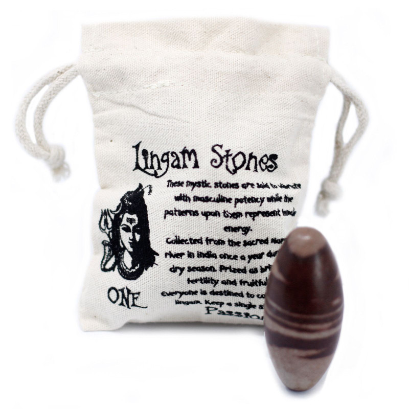 Pierre Lingam de trois pouces - 1 pierre