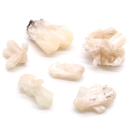 Combinaison de stilbite et d'appophylite 20-30 mm