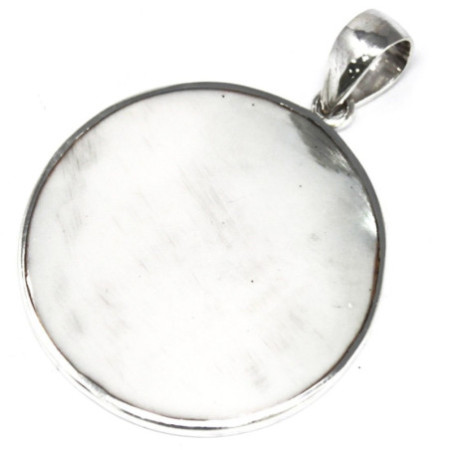 Pendentif Arbre de Vie en Argent 30 mm - Nacre
