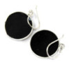 Boucles d'oreilles Arbre de Vie en Argent 15 mm - Abalone