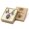 Fleurs pressées - Coffret Arbre de vie - Lavande