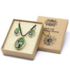 Fleurs pressées - Coffret Arbre de vie - Vert