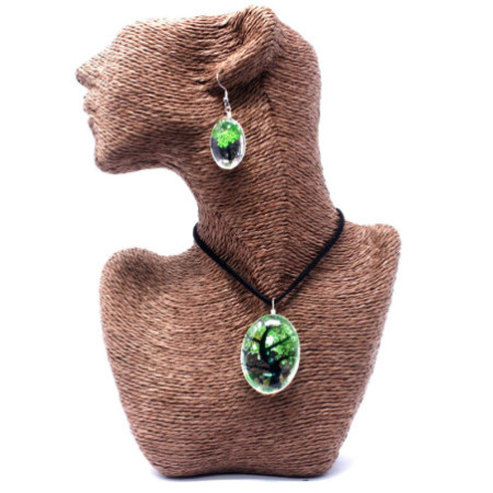 Fleurs pressées - Coffret Arbre de vie - Vert