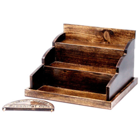 Support en bois de manguier pour huiles essentielles/parfums