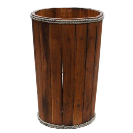 Grand bac de présentation nautique - Marron 45 x 32 cm
