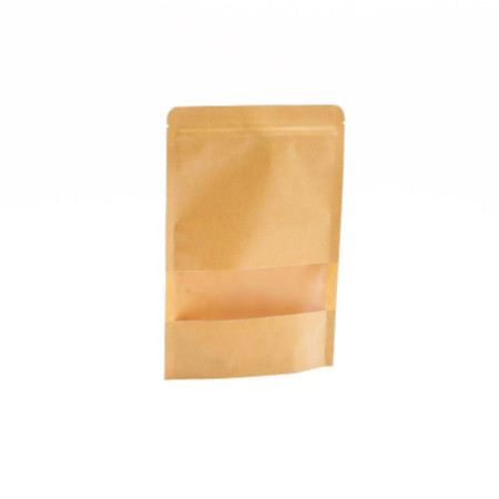 10x Sachets Kraft à Fenêtre 16 x 24 cm