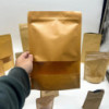 10x Sachets Kraft à Fenêtre 16 x 24 cm