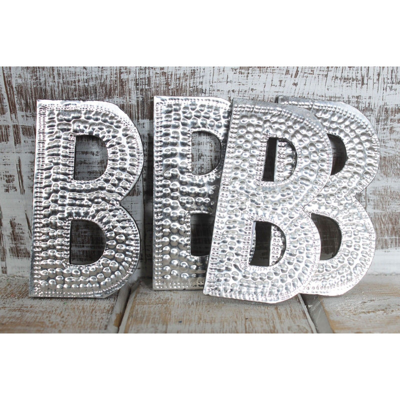 Lettres en aluminium Sm Arty - B