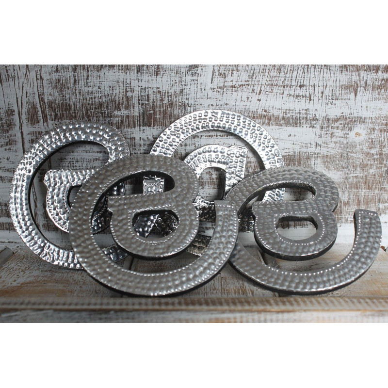 Lettres en aluminium Sm Arty - @