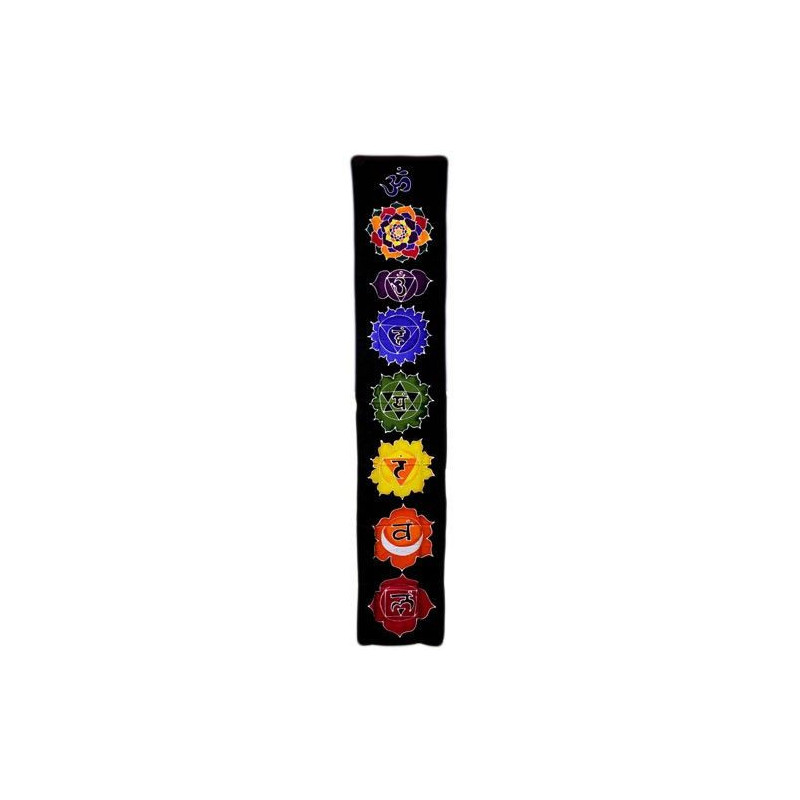 Bannière Chakra Drop - Minuit 183x35cm