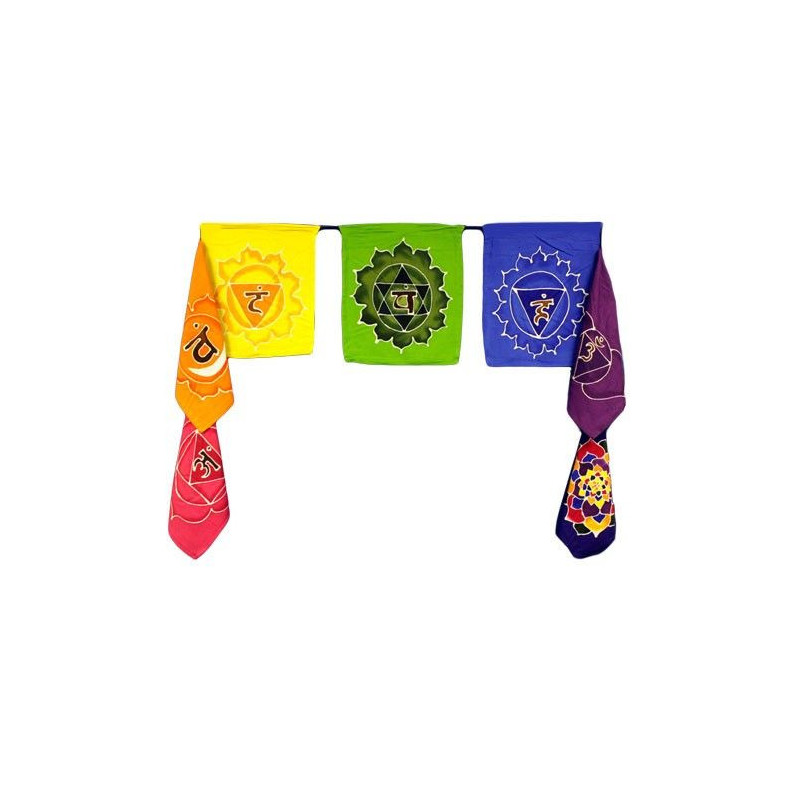 Seven Flags - Chakra 7x(32x23cm)