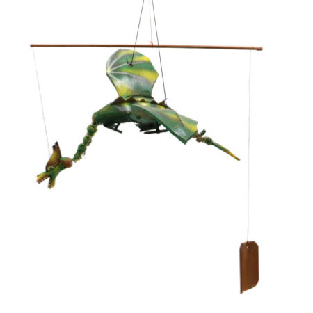 Mobile Dragon Noix de Coco Verte 37cm