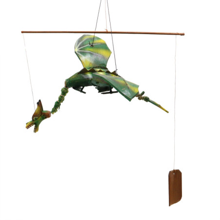 Mobile Dragon Noix de Coco Verte 37cm