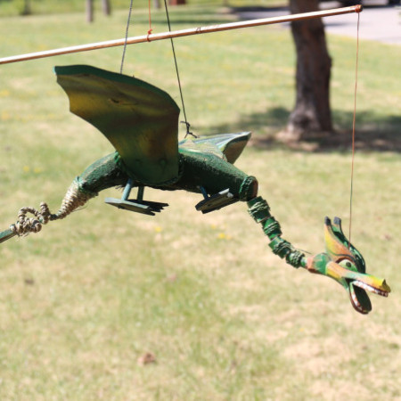 Mobile Dragon Noix de Coco Verte 37cm