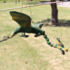 Mobile Dragon Noix de Coco Verte 37cm