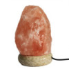 Lampe de sel naturelle USB de qualité - 11,5 cm (lumière blanche)