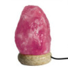 Lampe de sel naturelle USB de qualité - 11,5 cm (lumière multicolore)