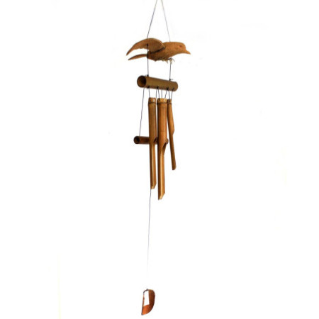 1x Carillon à vent Coconut Blackbird