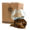 Verre fondu sur bois - Grand bol