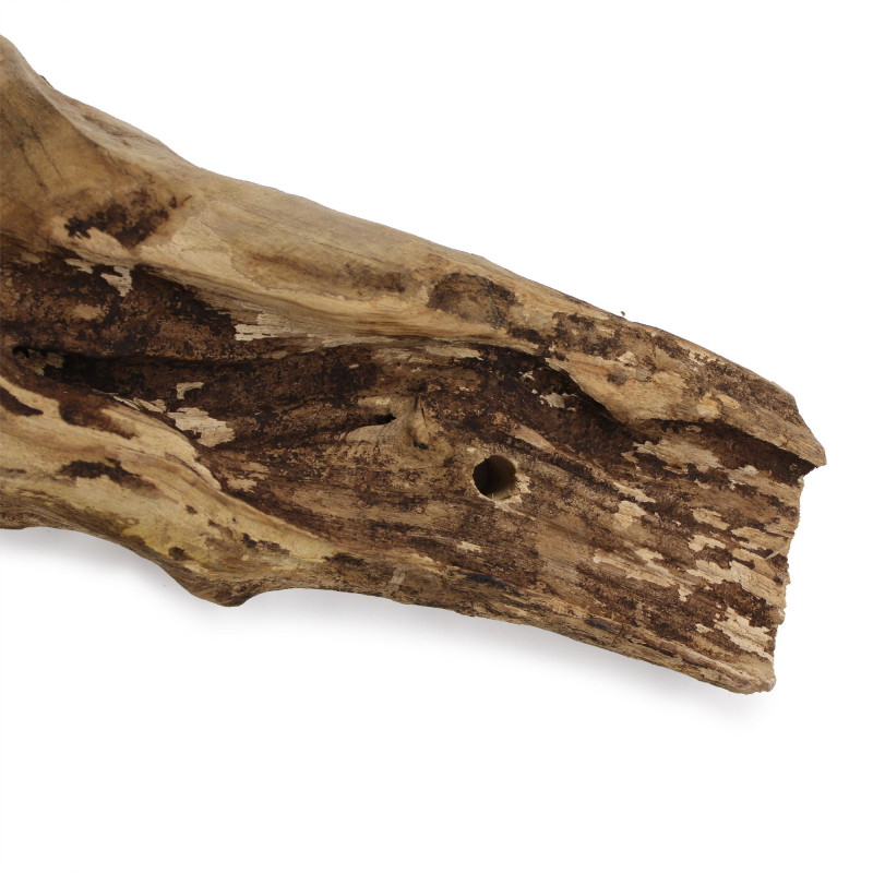 Verre fondu sur bois - Bol suspendu