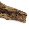 Verre fondu sur bois - Bol suspendu