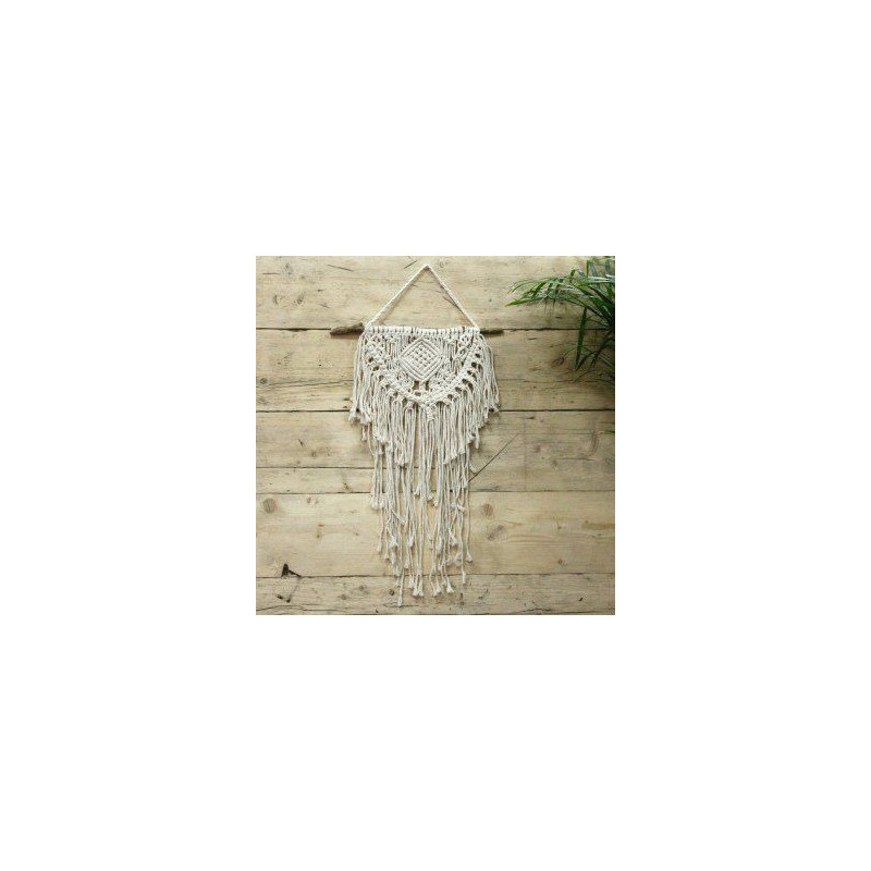 Tenture murale en macramé - Home & Heart