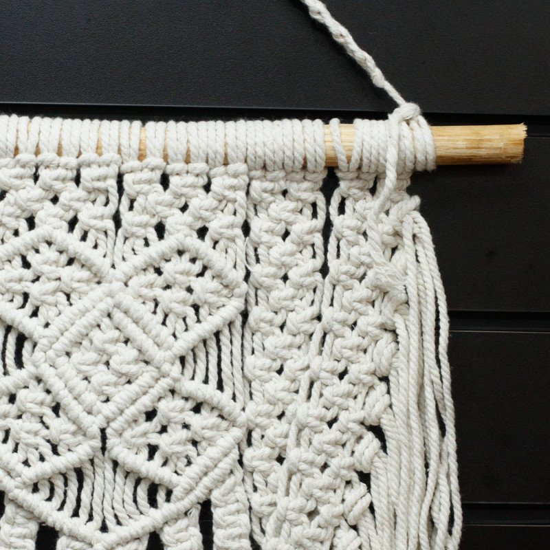 Tenture murale en macramé - Over Abundance
