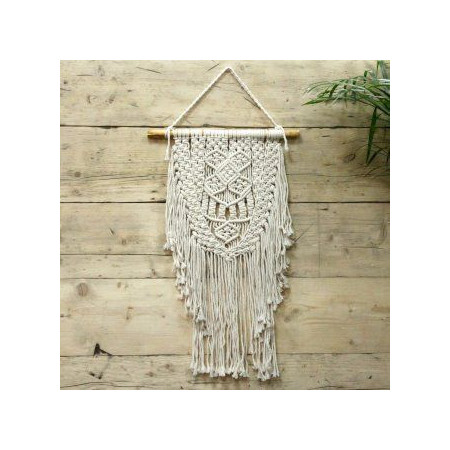 Tenture murale en macramé - Over Abundance