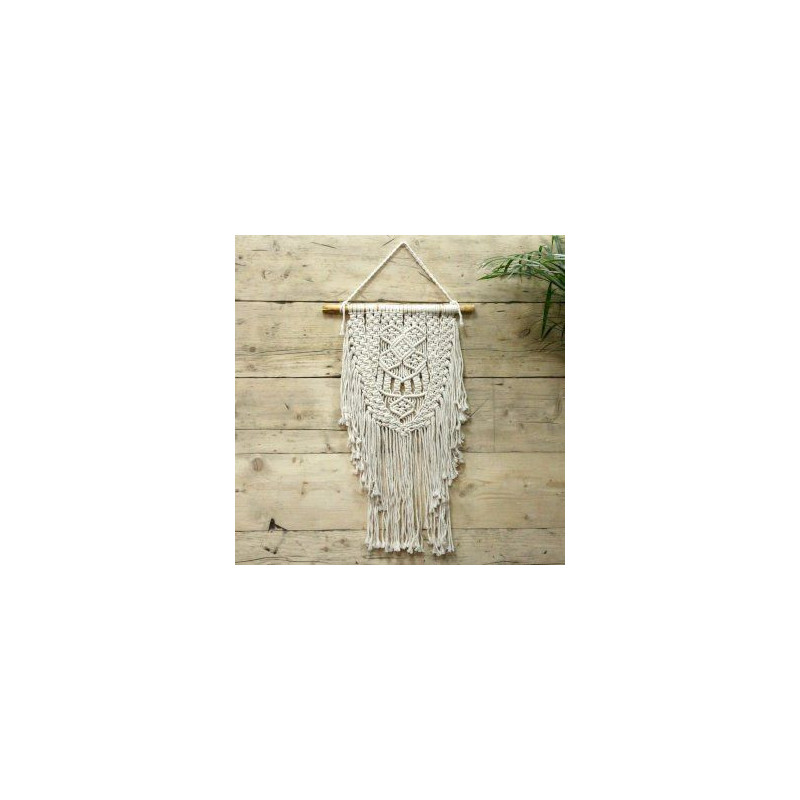 Tenture murale en macramé - Over Abundance