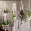 Manique en macramé - Petit pot simple
