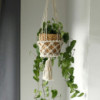 Manique en macramé - Double support