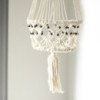 Manique en macramé - Grande taille, perles simples