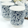 Ensemble de théières à herbes - Motif bleu