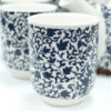 Ensemble de théières à herbes - Motif bleu