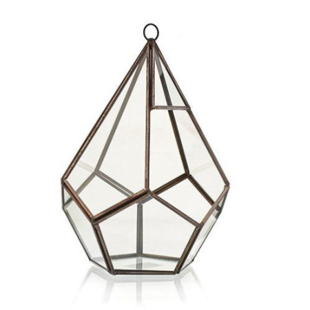Terrarium en verre - Grande pyramide