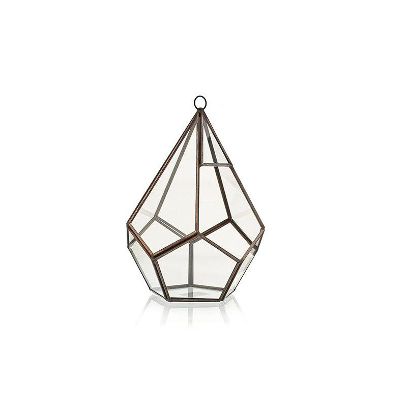 Terrarium en verre - Grande pyramide