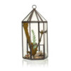 Terrarium en verre - Forme de lanterne