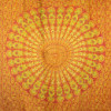 Sarong Mandela orange citron vert