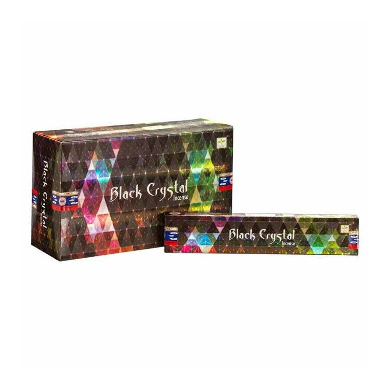 Encens cristal noir Satya - 15 grammes