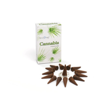 Cônes d'encens au cannabis